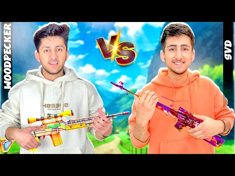 WoodPecker Vs Svd Best One Tap Challenge 😂 1 Vs 1 As Gaming Vs As Rana - Free Fire India