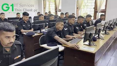 Indian Army Computer Lab | G1 Thin Client pc | Army Computer Training center | Army Public School