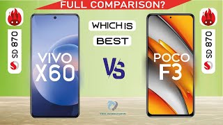 VIVO X60 vs POCO X3 Full Comparison SD 870 |  Which One is Best??