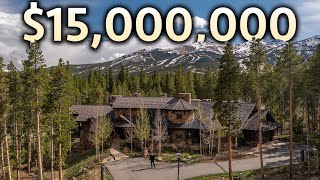 Inside a $15,000,000 Colorado Mountain Estate with Private Ski Access