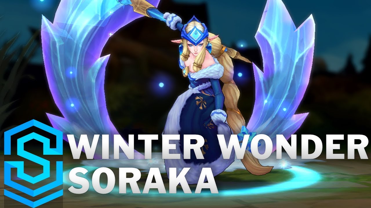 Winter Wonder Soraka Skin Spotlight Pre Release League Of Legends Youtube
