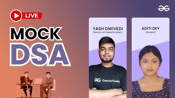 Live Mock DSA | GeeksforGeeks