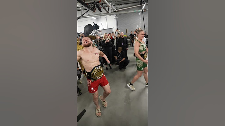 Valentina Shevchenko & Merab Dvalishvili show off their dance moves!