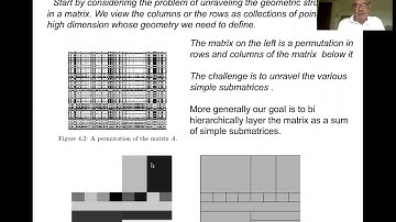 1W-MINDS Seminar: Ronald Coifman, May 28, 2020, The Analytic Geometries of Data