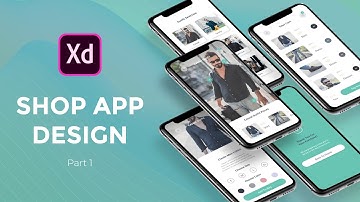 Shop App Design In Adobe Xd Part 1
