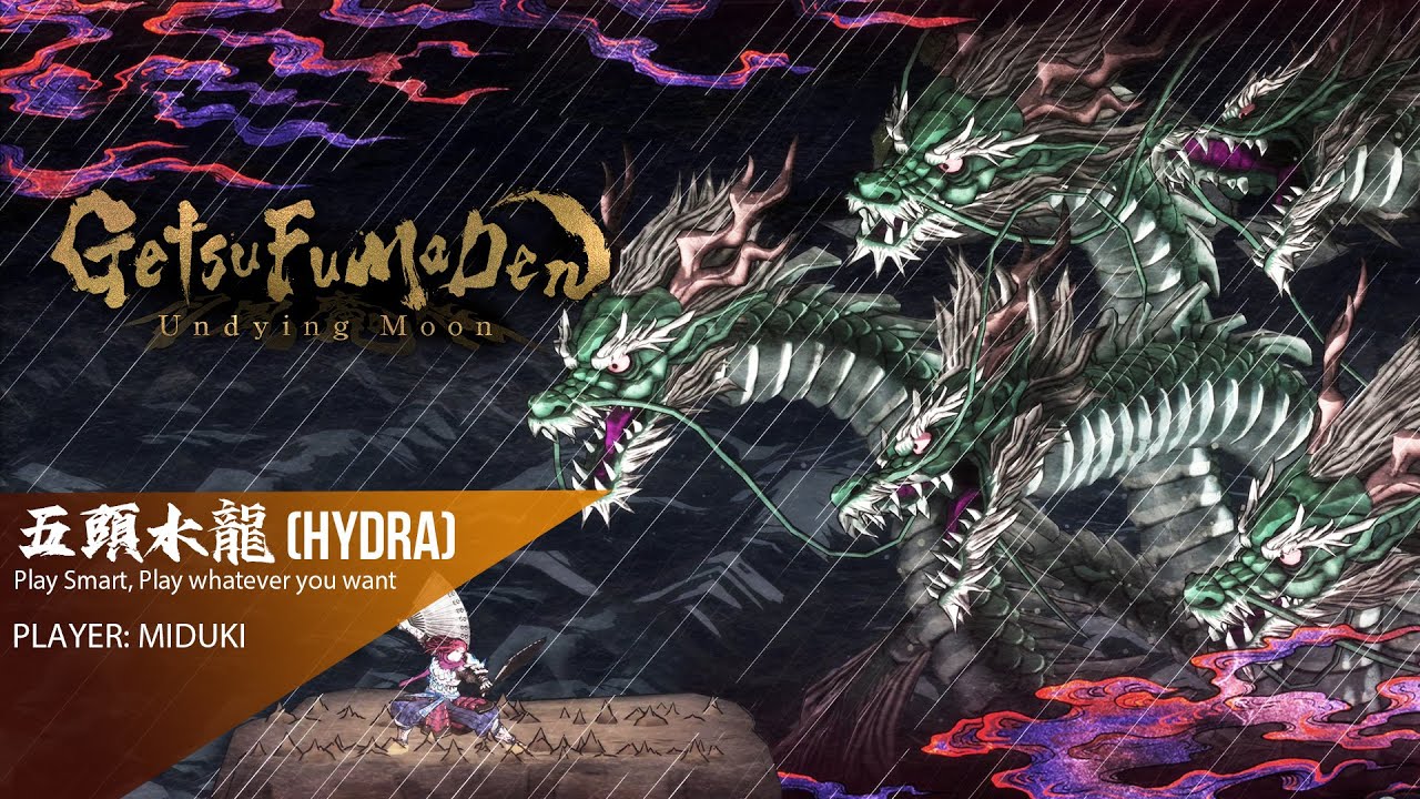 GetsuFumaDen: Undying Moon - Boss: Hydra of the Depths (五頭龍) | No Damage