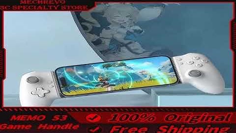 Memo S3 Gamepad Type-C Mobile Phone Controller Hall Effect Stretching Handle Sti