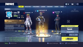 Fortnite squad w eric and krysavion dis hoe live