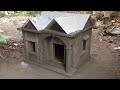 Building a Country House - How To Make a mini House for my Dog