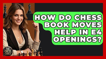How Do Chess Book Moves Help In E4 Openings? - The Chess Codex