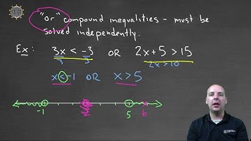 Compound Inequality   Or