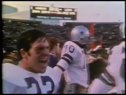 1970 Lions at Cowboys Playoff