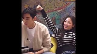 cha eun woo moon ga young cute couple 💖😍True Beauty✨ #chaeunwoo #moongayoung #shorts #kdrama