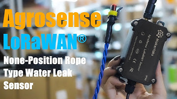 Agrosense LoRaWAN® None Position Rope Type Water Leak Sensor