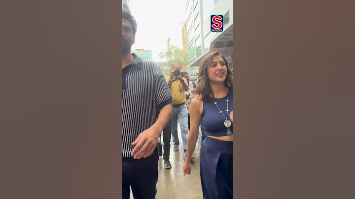 Sara Ali Khan - Aditya Roy Kapur एक साथ | #bollywood #couplegoal