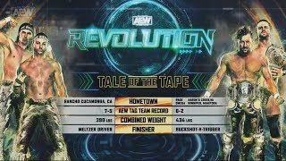AEW Revolution Adam Page & Kenny Omega vs The Young Bucks highlights screenshot 3