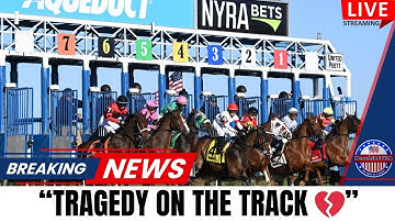 Tragische val van Sweet Rhythm bij Aqueduct 💔 | Racing World in shock 🔴 LIVE LAATSTE NIEUWS