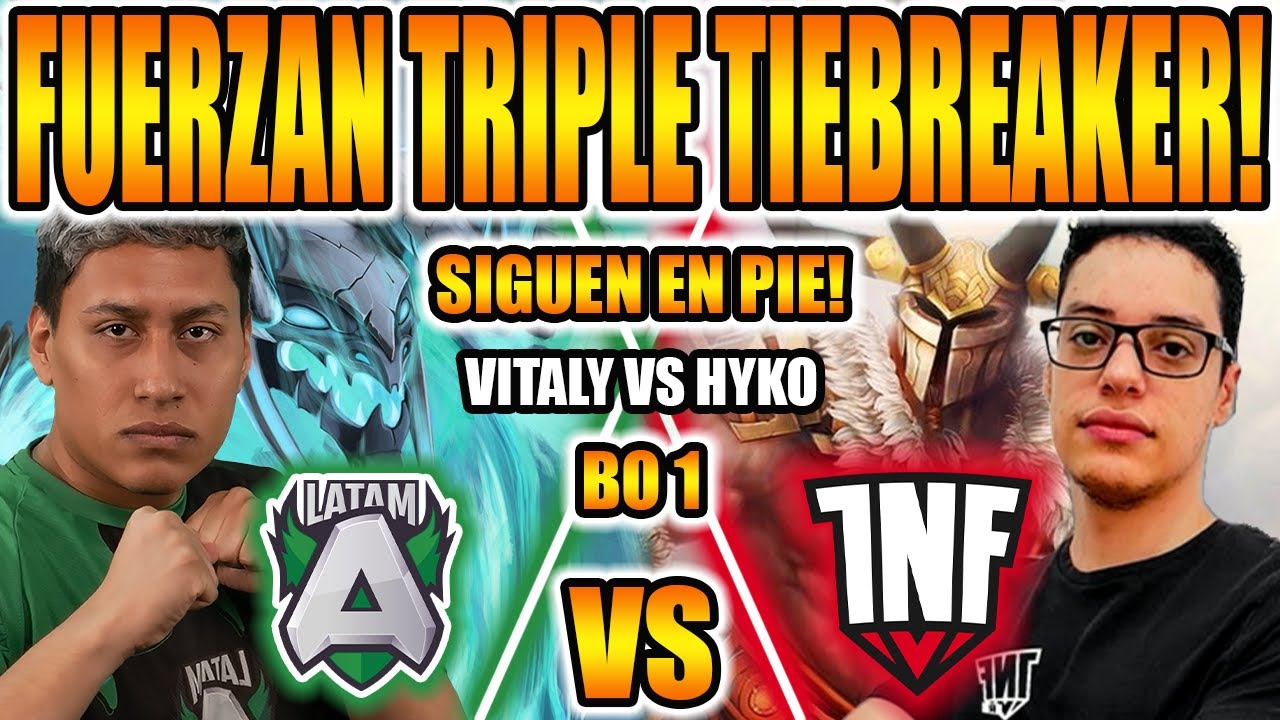 INFAMOUS.R VS ALLIANCE.LATAM [BO1] - TIEBREAKERS - HYKO VS VITALY - DPC SA 2023 Tour 1: Division I