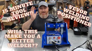 VEVOR Welding Positioner Review!! We put it through it's paces! Will this make you a better welder??
