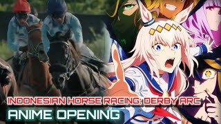Indonesian Horse Racing Derby Arc Anime Opening  alexandros  Koeru  King Argentine Focused