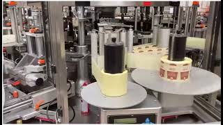 Used KOSME Top STAR adhesive 1280 20 T S6 E6 Labeller