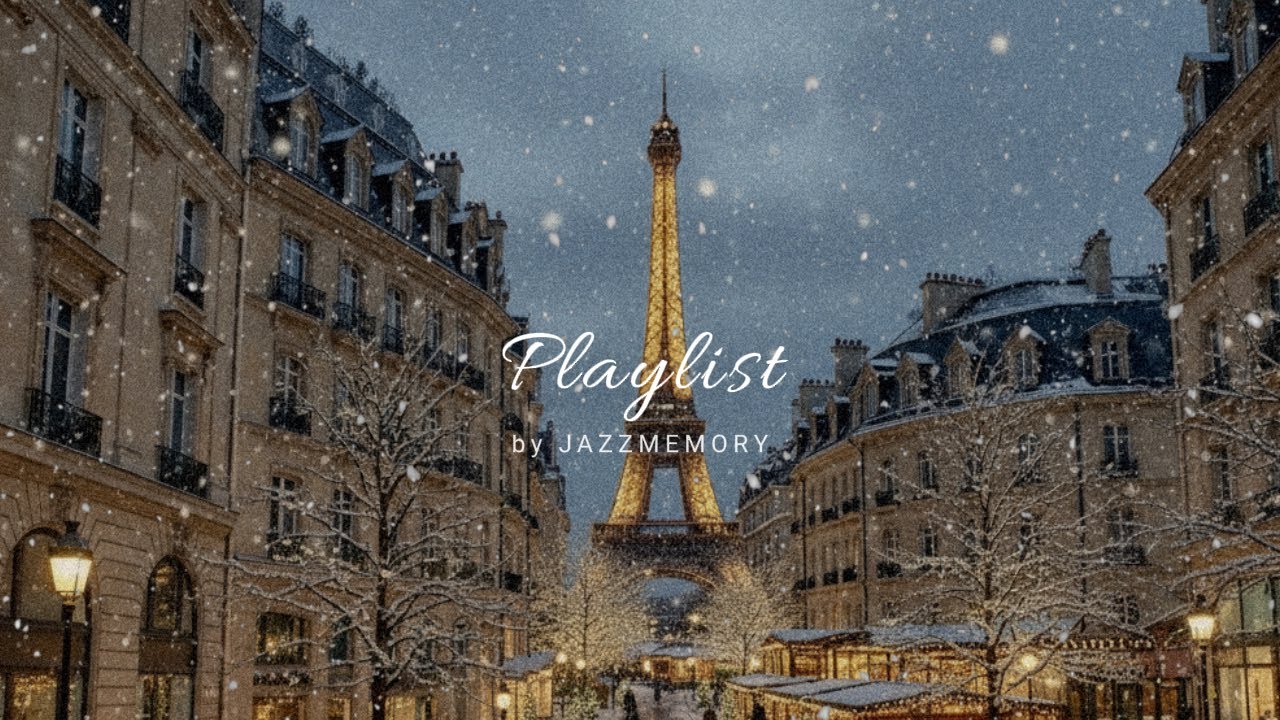[playlist] Медленный джаз в зимнем Париже | Глубокий плейлист со слоу-джазом