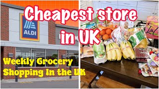 Weekly Grocery in UK | New in UK | Grocery haul | Most cheapest store in UK