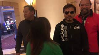 Fake manny pacquiao gets lots of attention