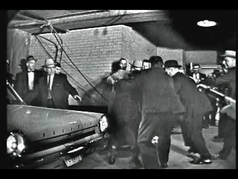 JACK RUBY SHOOTS LEE HARVEY OSWALD IN POLICE BASEMENT