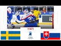 Sweden vs Slovakia FULL HIGHLIGHTS | 2024 U18 Men&#39;s Worlds