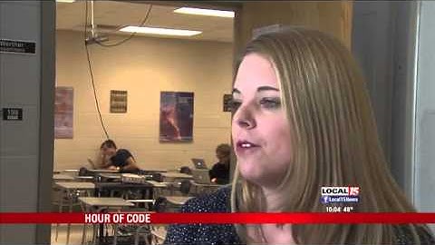 Spanish Fort High School Takes Part in Hour of Code