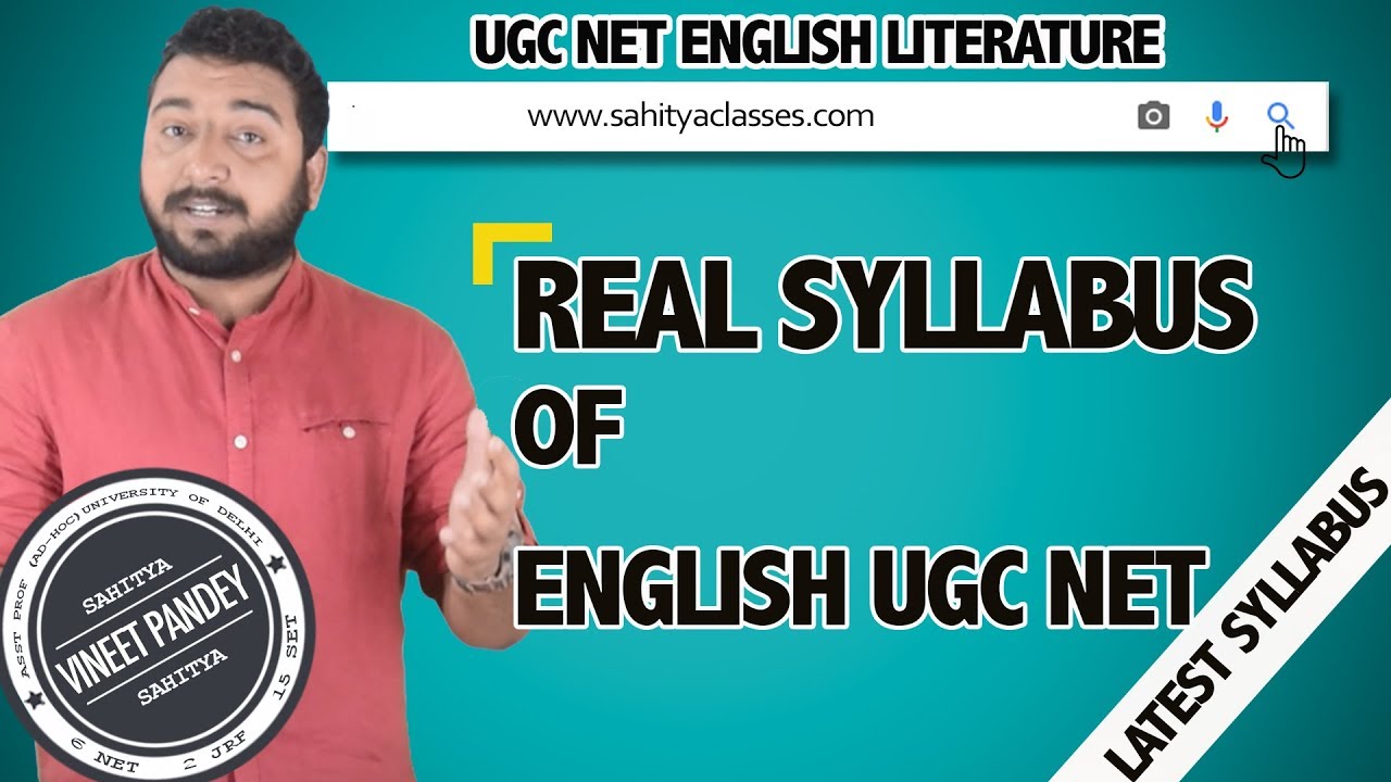 What is the "Real Syllabus" of NTA  NET JRF English Literature ?
