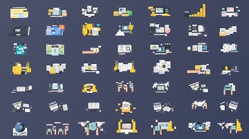 Big Data - Corporate Infographics Pack Stock Motion Graphics