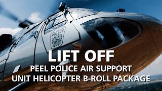 Peel Police Air Support Unit Helicopter B-Roll Package