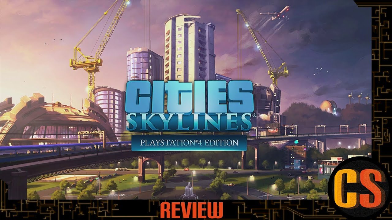 Konsultation radar udstrømning CITIES SKYLINES - PS4 REVIEW - YouTube