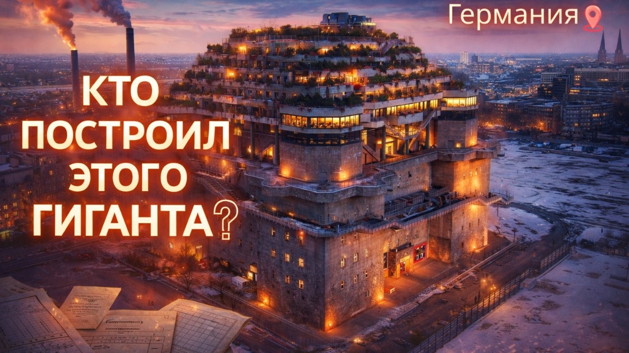 Гигантский бункер в Гамбурге: зачем его построили?