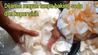 Download Lagu cara membuat keripik singkong renyah tanpa baking soda dan kapur sirih || KERIPIK SINGKONG ACANG MP3