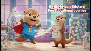 BIMBIM Magic Stickers: Fun Educational Journey