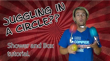 Learn the most famous juggling pattern. Shower! As well as Box. (Intermediate 3 ball tricks)