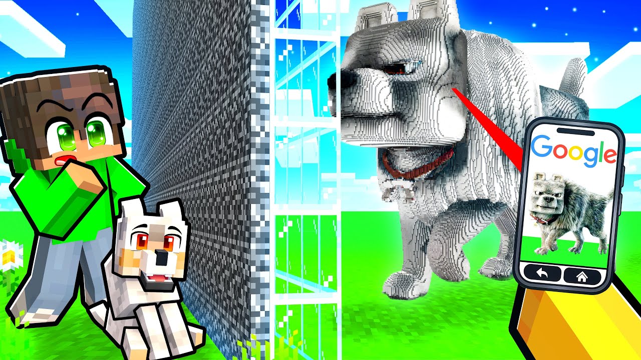 Ho BARATO con L'AUTO COSTRUTTORE di GOOGLE in una BATTAGLIA di COSTRUZIONE in Minecraft!