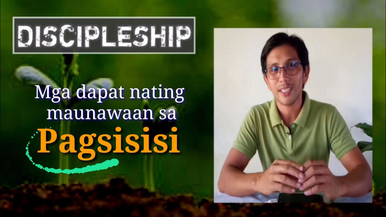 MGA DAPAT NATING MAUNAWAAN SA TUNAY NA PAGSISISI