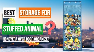 Best Storage for Stuffed Animal? Honeyera Ultimate Over Door Organizer Solution