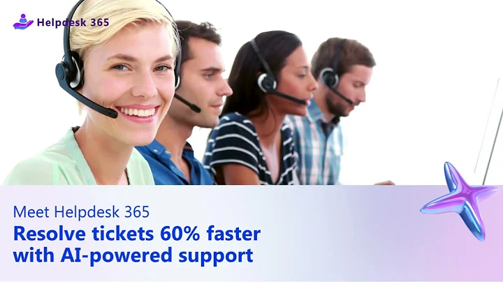 Is your team overwhelmed by IT Tickets? Upgrade to Helpdesk 365 for faster and smarter support