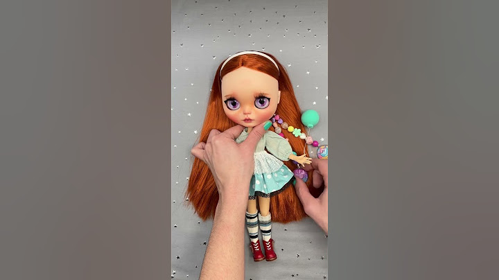 Mira lo que ocurre si tiras de sus cuerdas🤭 #kawaii #doll #muñecas #blythe #blythedoll