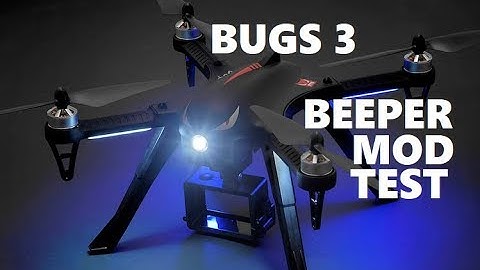 MJX BUGS 3 LOCATOR Beeper MOD Test REVIEW How to find DRONE