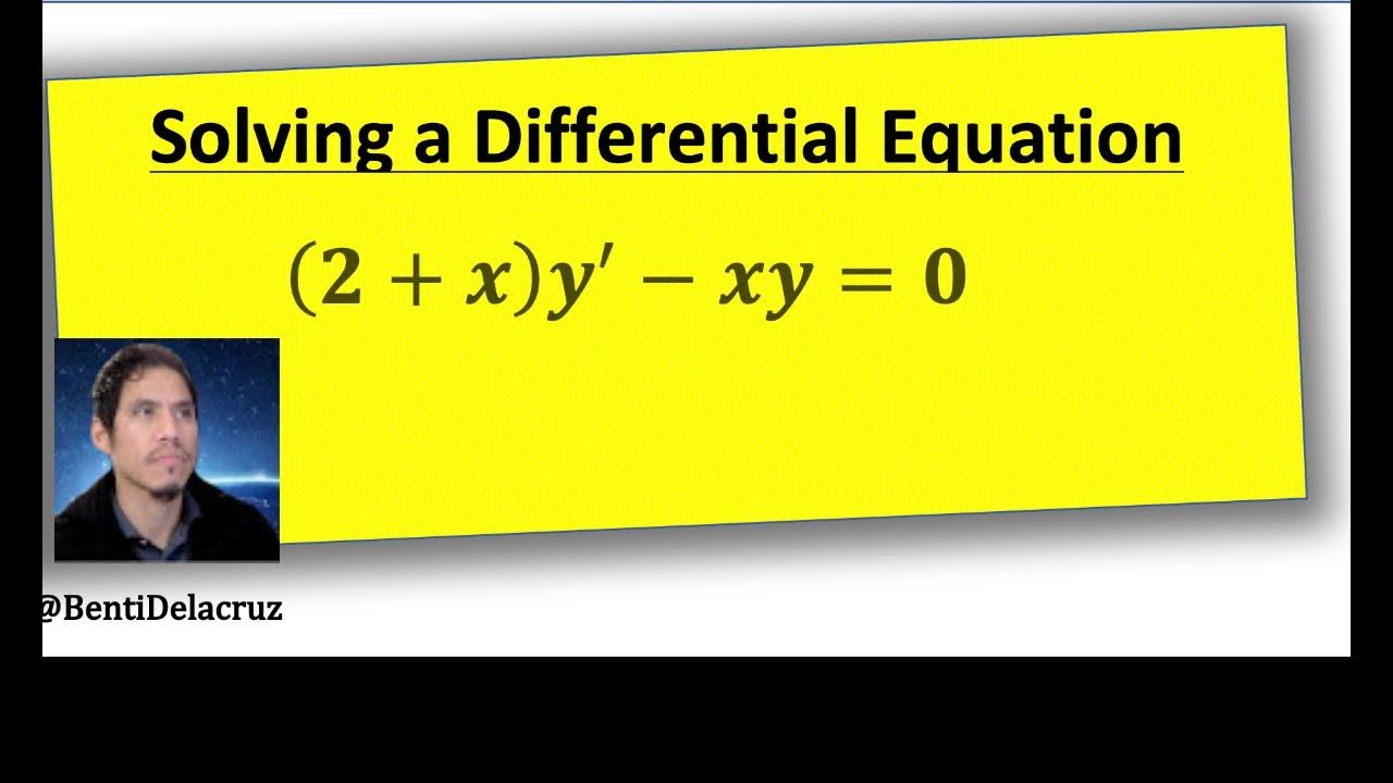 Solving Differential Equations AP Calculus AB/BC Ch 6 Review 19