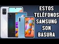 Los peores teléfonos de Samsung 2020 (SON UN ASCO)