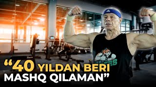 “40 yildan beri mashq qilaman”. 72 yoshli “terminator” otaxon bilan suhbat