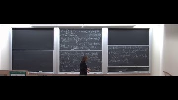 Alessandro Carlotto - Mini-course: Minimal surfaces 3/5 [2017]