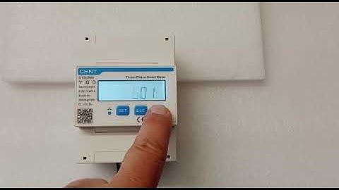 How to change Modbus address on Chint smart meter Growatt (correct address 4)
